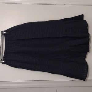 NEW American Eagle Outfitters 100% Cotton Black Maxi Skirt size XS